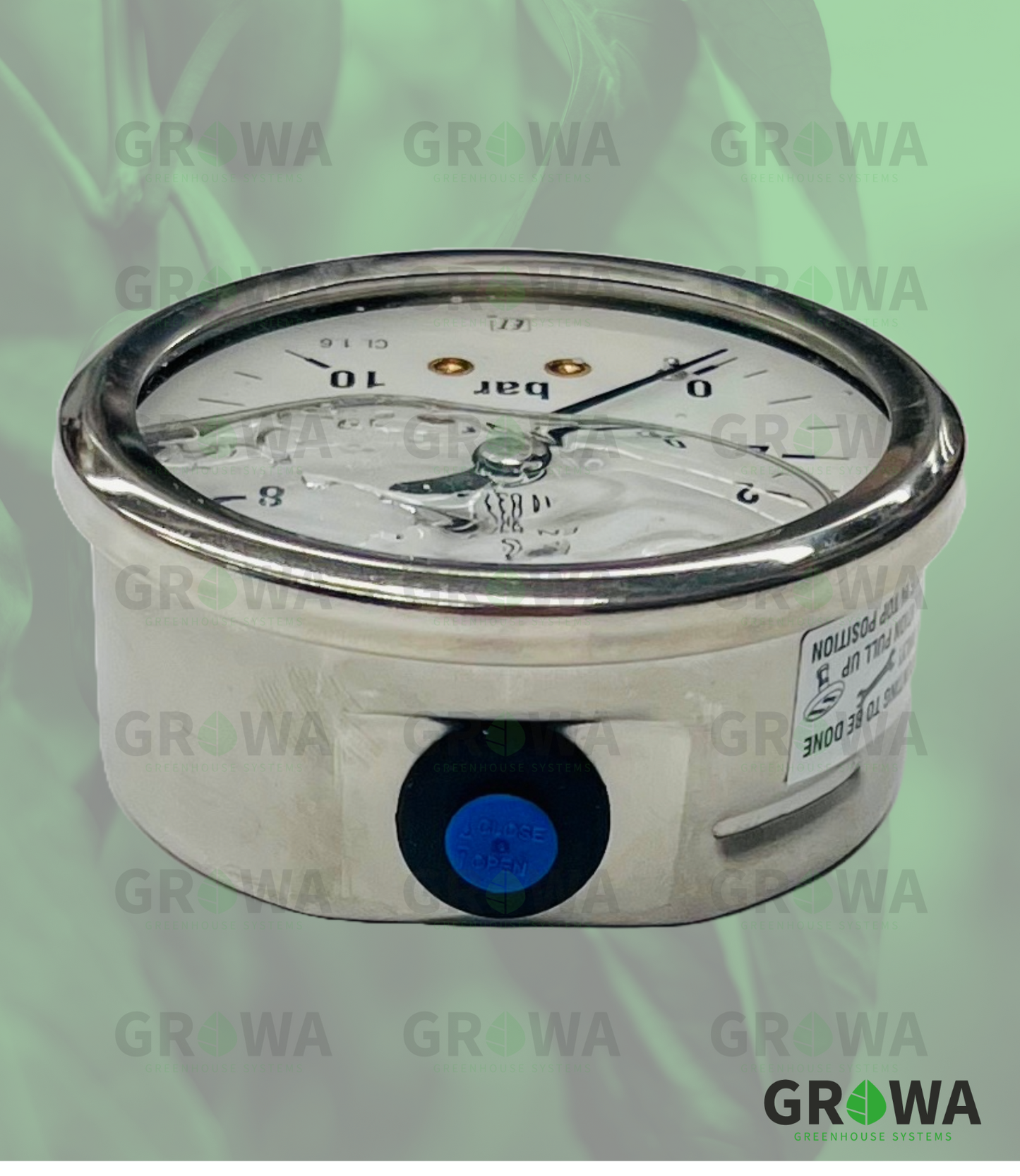 Glycerin pressure gauge